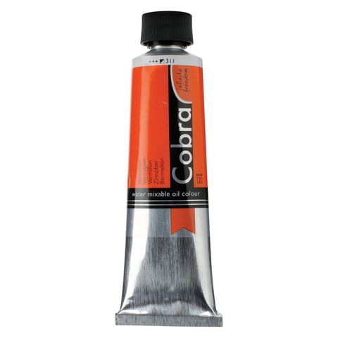 Cobra Artist Water Mixable Oil 40ml - 311 - Vermilion