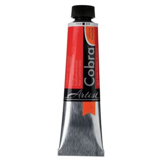 Cobra Artist Water Mixable Oil 40ml - 314 - Cadmium Red Medium