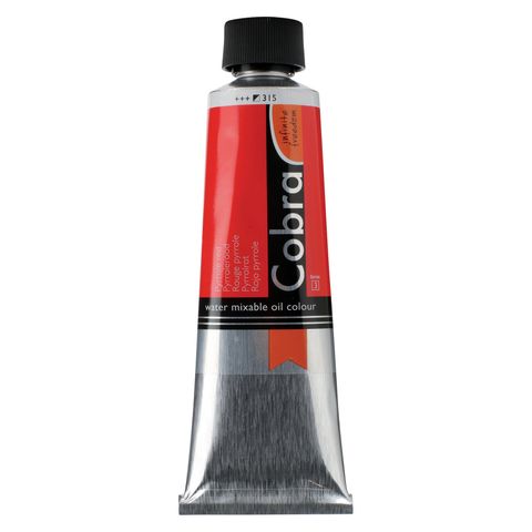 Cobra Artist Water Mixable Oil 40ml - 315 - Pyrrole Red