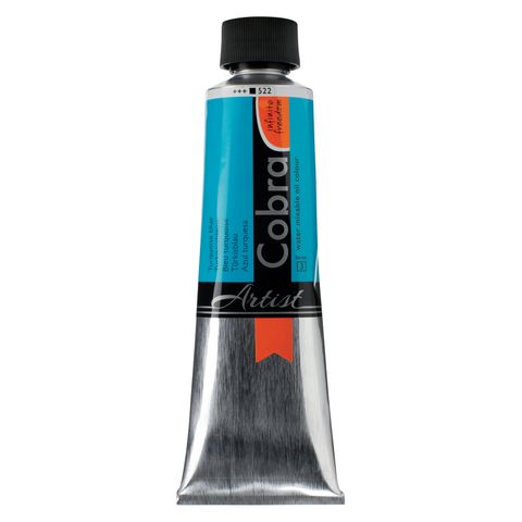 Cobra Artist Water Mixable Oil 40ml - 522 - Turquoise Blue