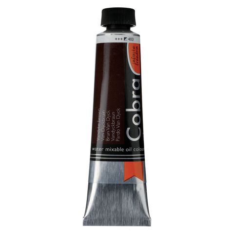 Cobra Artist Water Mixable Oil 40ml - 403 - Vandyke Brown