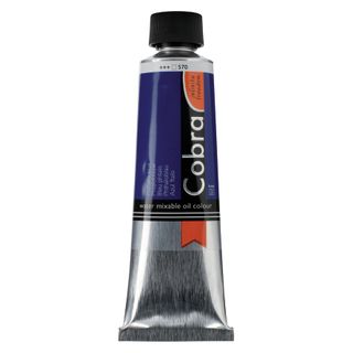 Cobra Artist Water Mixable Oil 40ml - 570 - Phthalo Blue