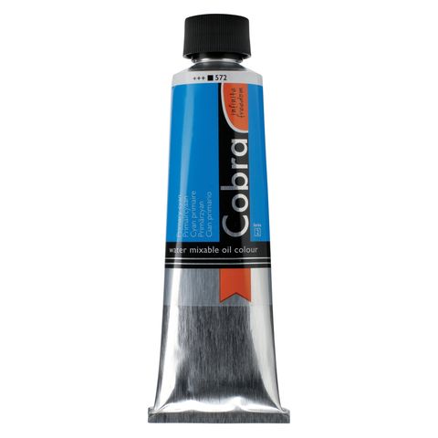 Cobra Artist Water Mixable Oil 40ml - 572 - Primary Cyan