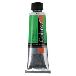 Cobra Artist Water Mixable Oil 40ml - 618 - Permanent Green Light