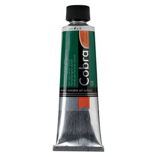 Cobra Artist Water Mixable Oil 40ml - 619 - Permanent Green Deep