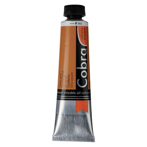 Cobra Artist Water Mixable Oil 40ml - 803 - Deep Gold