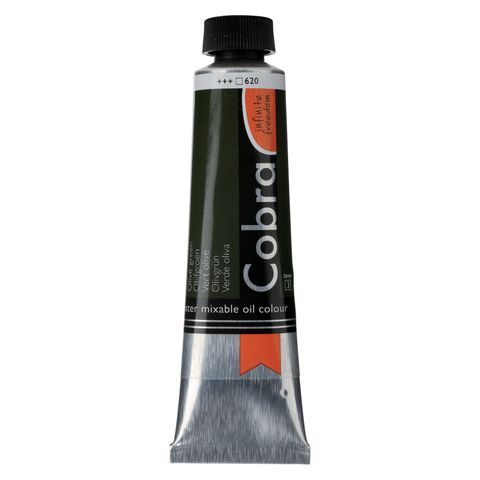 Cobra Artist Water Mixable Oil 40ml - 620 - Olive Green