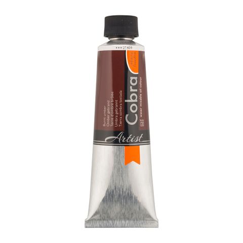 Cobra Artist Water Mixable Oil 150ml - 409 - Burnt