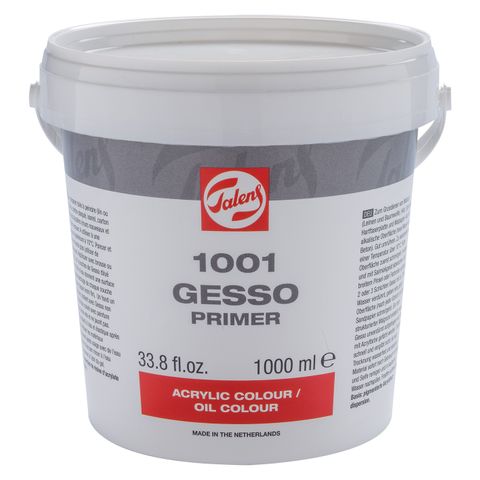 Talens Gesso Primer Bucket 1 Litre