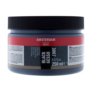 Amsterdam Acrylic Gesso Black 250ml