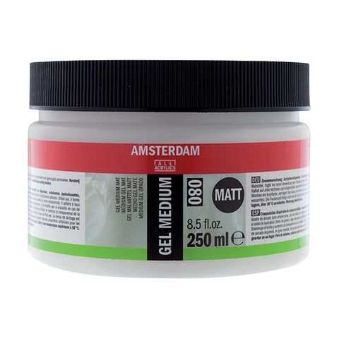 Amsterdam Acrylic Gel Medium Matt 250ml