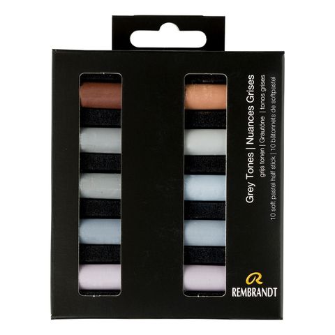 Rembrandt Pastel Grey Tones 10 piece set