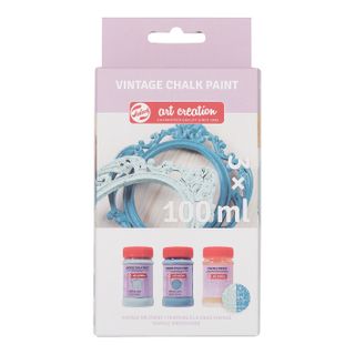 Talens Art Creations Vintage Chalk Blues Crackle S