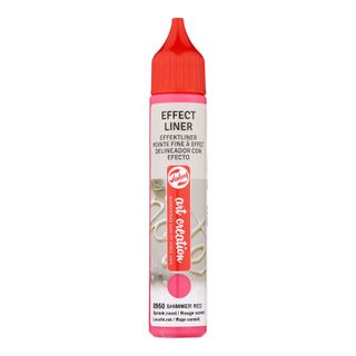Talens Art Creations Effect Liner 28ml -  Shimmer Red