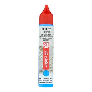 Talens Art Creations Effect Liner 28ml -  Shimmer Blue