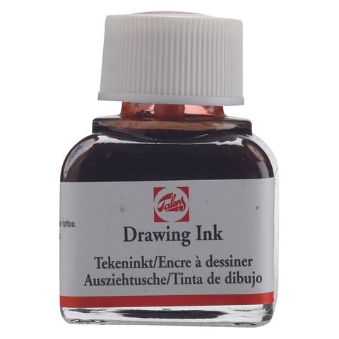 Talens Drawing Ink 11ml - 411 - Burnt Sienna