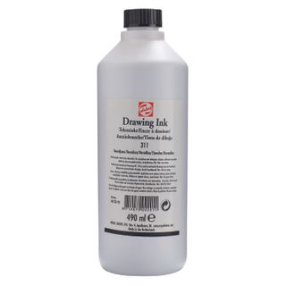 Talens Drawing Ink 490ML- 311 - Vermilion