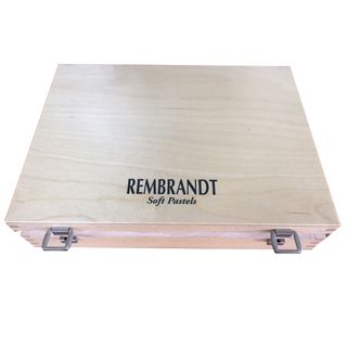 Rembrandt Soft Pastel Empty Wooden Box 60 pastels