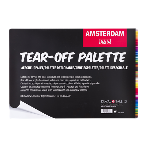 Amsterdam Tear-Off Palette XL 35X50cm