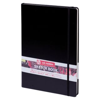 Talens Art Creations Sketch Book Black 21x30 140gsm