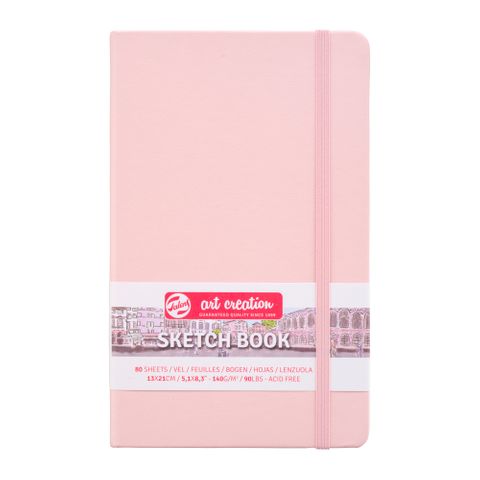 Talens Art Creations Sketch Book P.Pink 13x21 140gsm