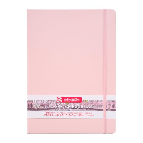 Talens Art Creations Sketch Book P.Pink 21x30 140g