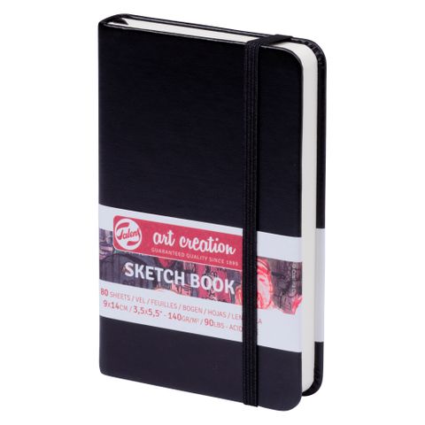 Talens Art Creations Sketch Book Black 9x14 140gsm