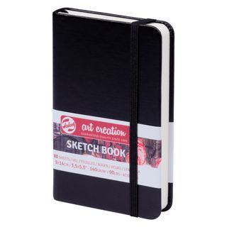 Talens Art Creations Sketch Book Black 9x14 140gsm