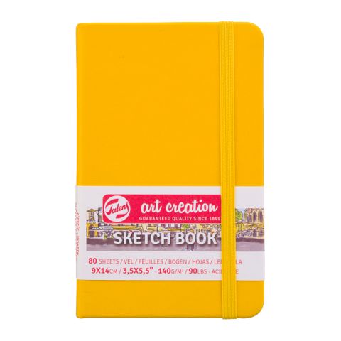 Talens Art Creations Sketch Book Golden Yellow 9x14 140gsm