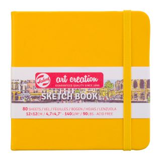 Talens Art Creations Sketch Book G.Ylw 12x12 140gsm