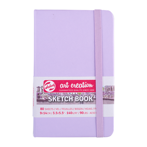 Talens Art Creations Sketch Book Pastel Violet 9x14 140gsm