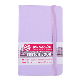 Talens Art Creations Sketch Book Pastel Violet 9x14 140gsm
