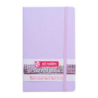 Talens Art Creations Sketch Book Pastel Violet 13x21 140gsm