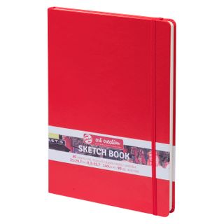 Talens Art Creations Sketch Book Red 21x30 140gsm
