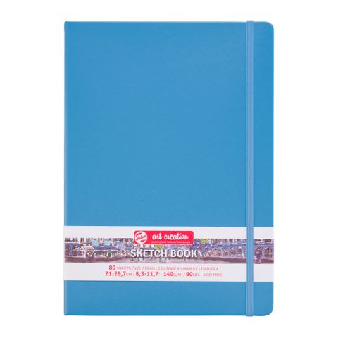 Talens Art Creations Sketch Book L.Blue 21x30 140g