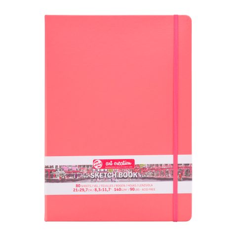 Talens Art Creations Sketch Book Coral 21x30 140gsm