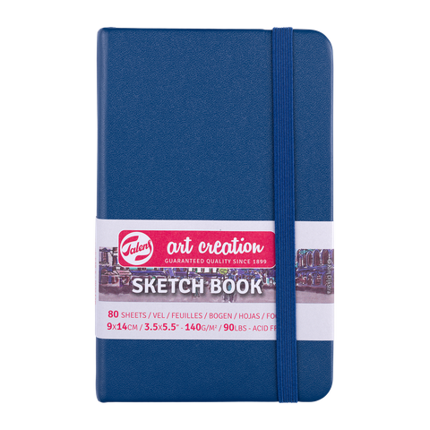 Talens Art Creations Sketch Book Navy Blue 9x14 140gsm