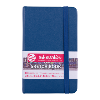 Talens Art Creations Sketch Book Navy Blue 9x14 140gsm