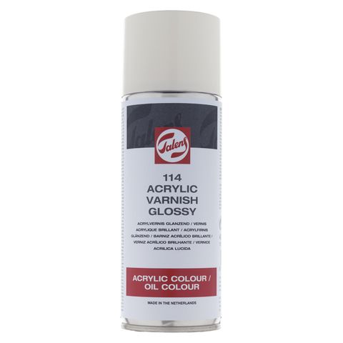 Talens Spray Can Acryl. Varn. Glossy 400ml - 114