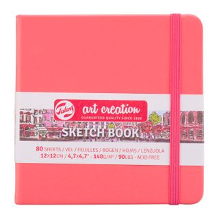 Talens Art Creations Sketch Book Coral 12x12 140gsm