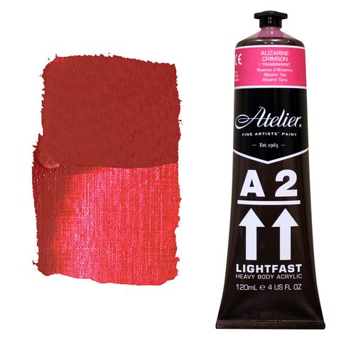 A2 Alizarine Crimson Hue 120ml