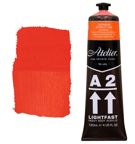 A2 Cad Scarlet Hue 120ml