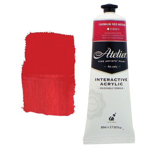 Atelier Interactive Cad Red Medium S4 80ml