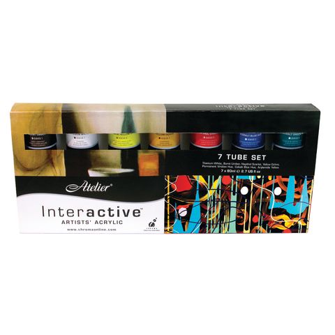 Atelier Interactive 7 x 80ml Tube Set