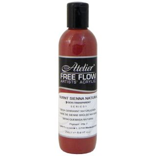 Atelier Free Flow Burnt Sienna Natural S1 250ml