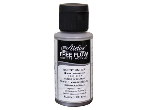 Atelier Free Flow Burnt Umber S1 60ml