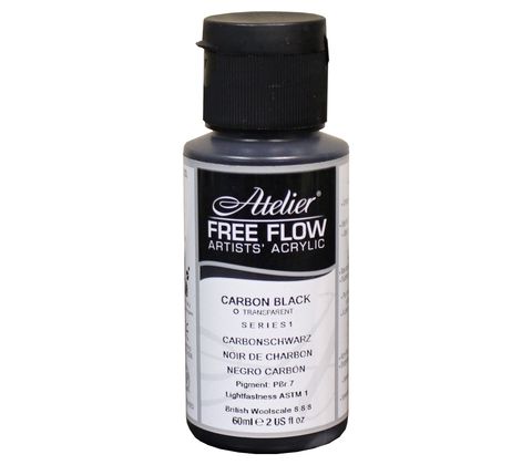 Atelier Free Flow Carbon Black S1 60ml