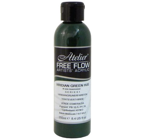 Atelier Free Flow Viridian Green Hue S1 250ml