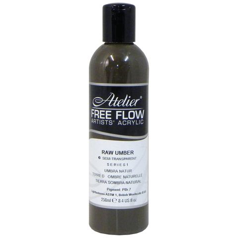 Atelier Free Flow Raw Umber S1 250ml