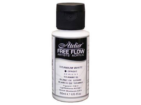 Atelier Free Flow Titanium White S1 60ml